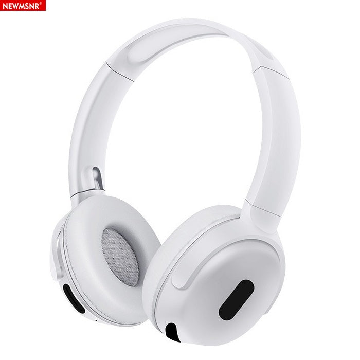 Opvouwbare draadloze hoofdtelefoons, Bluetooth sport oortjes, Hifi stereo ruisonderdrukkende hoofdtelefoons met microfoon, over-ear gamer hoofdsets