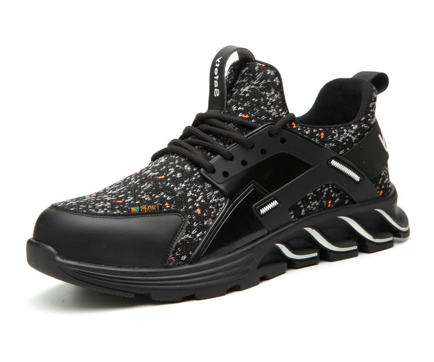 Veiligheidsschoenen met deodorant . Werkschoenen