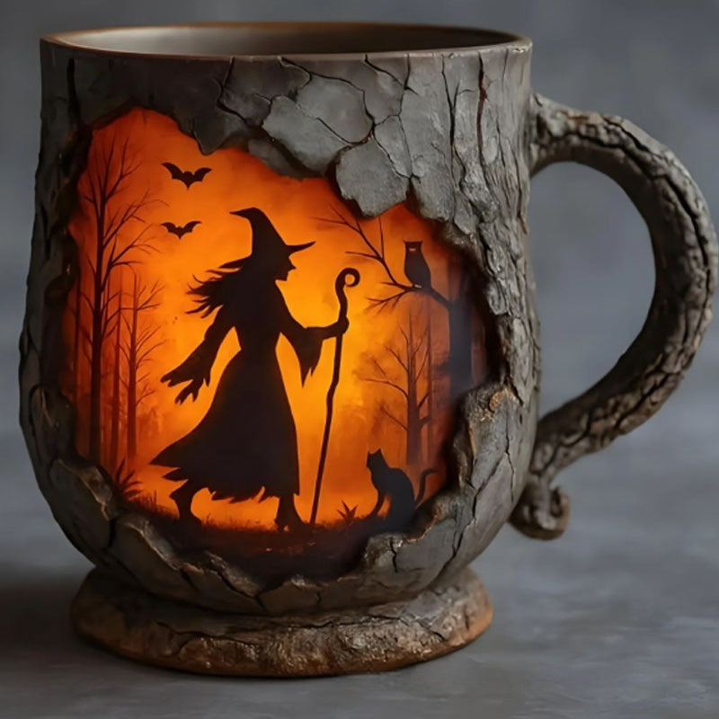 Resin Bigfoot Forest Flame Mark beker