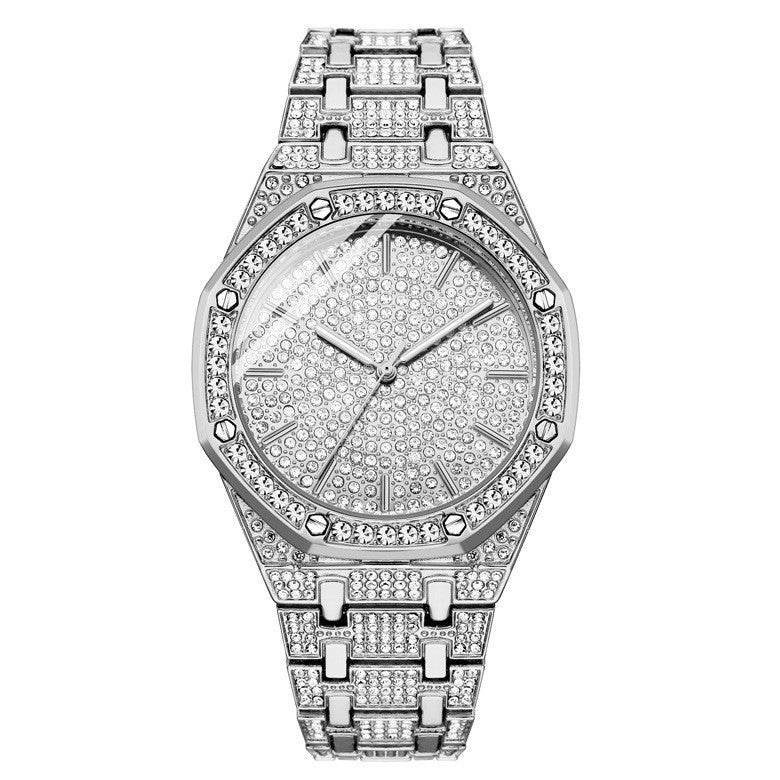 Starry Diamond Horloge Herenhorloge Grote Wijzerplaat