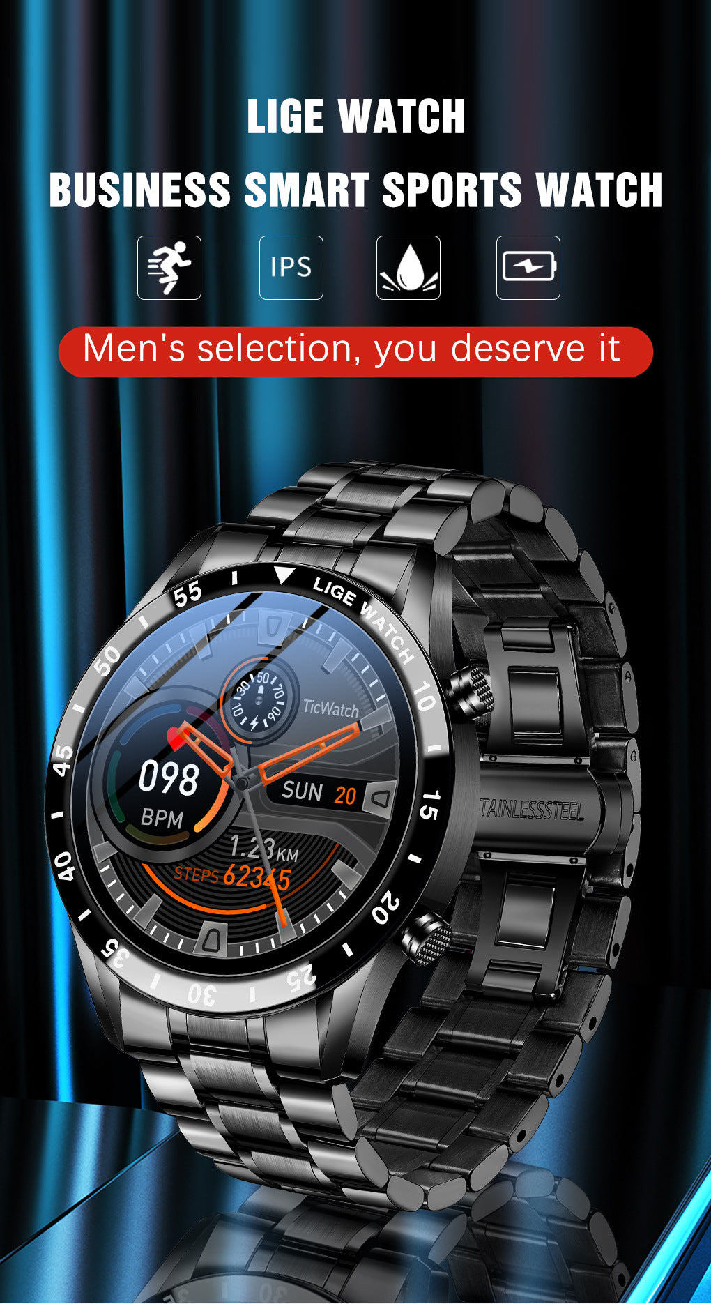 Lige's nieuwe smartwatch: een upgrade van de slimme draagbare horloges. 