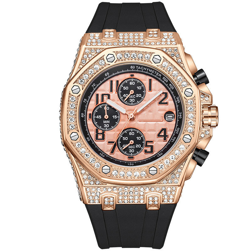 Modieus waterdicht kwarts horloge voor  heren