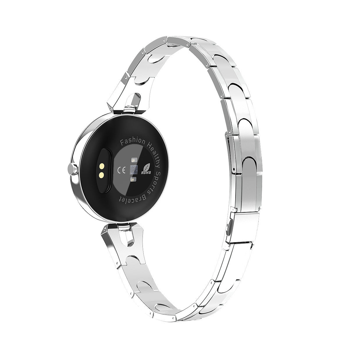 Modieus dames smartwatch, waterdicht draagbaar apparaat, hartslagmeter, sport smartwatch voor dames.