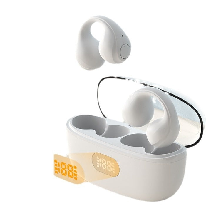 Grote,  draadloze sport-oordopjes met clip