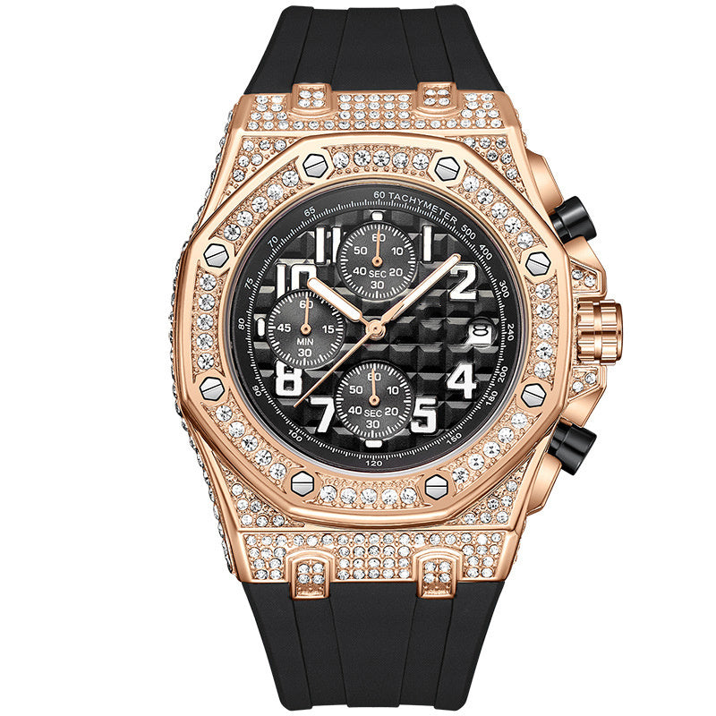 Modieus waterdicht kwarts horloge voor  heren