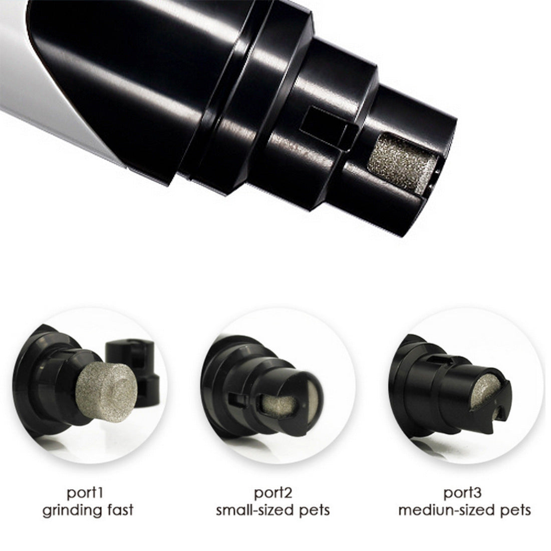 Nagelknipper voor huisdieren, automatische nagelvijl, elektrische vijl, nagelvijl voor katten en honden 