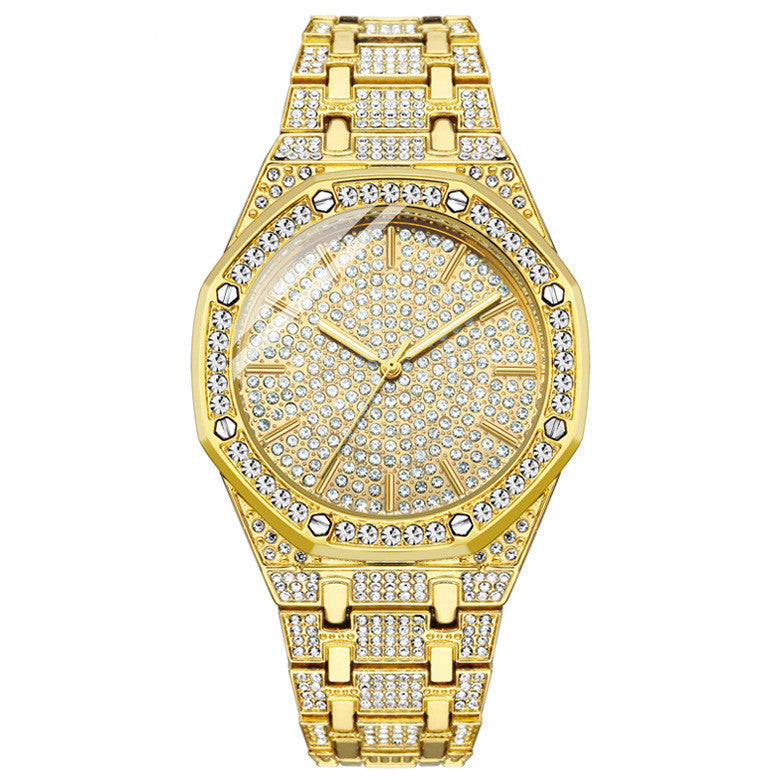 Starry Diamond Horloge Herenhorloge Grote Wijzerplaat