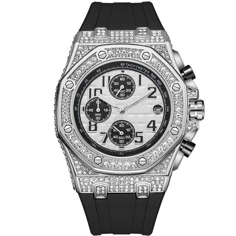 Modieus waterdicht kwarts horloge voor  heren