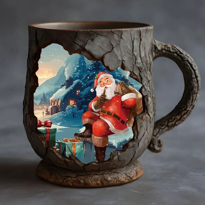 Resin Bigfoot Forest Flame Mark beker 