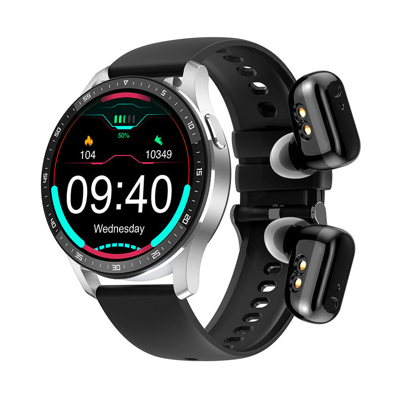 Smartwatch Bluetooth-oproep 2-in-1 headset Smart sportarmband 
