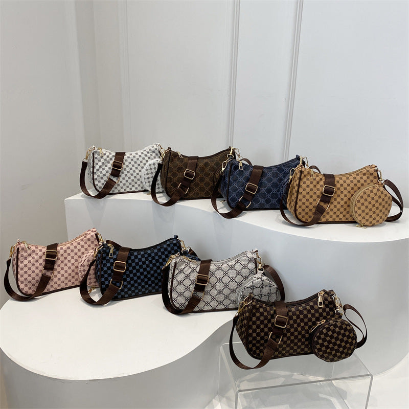 Modieus Retro Messenger Tasje  voor de Vrije Tijd