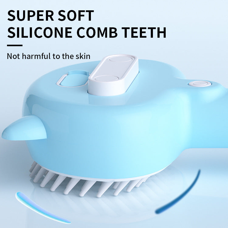 Haarverwijderingsborstel met nevel, multifunctionele kattenverzorgingsborstel, oplaadbare zelfreinigende borstel voor huisdieren, honden en katten  Pet Products