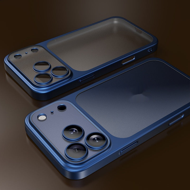 Matte, geëlektrolyseerde  pc-hoes, valbestendig, alles-in-één telefoonhoes