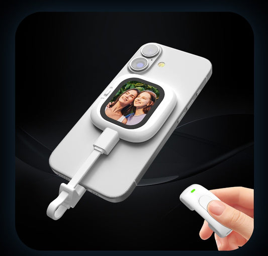 Magnetisch zelfiefoto-display  voor buiten