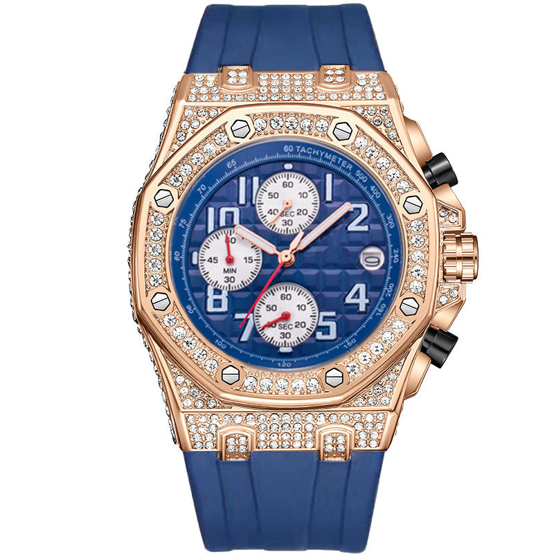 Modieus waterdicht kwarts horloge voor  heren