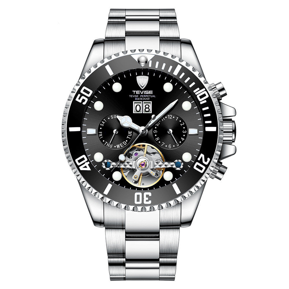 Heren Tourbillon Water Ghost Watch Mechanisch horloge