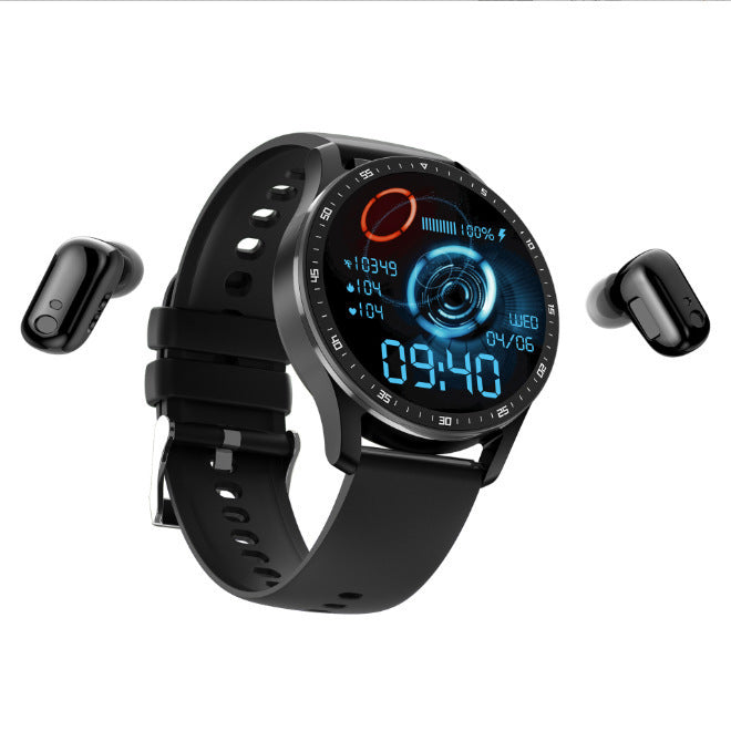 Smartwatch Bluetooth-oproep 2-in-1 headset Smart sportarmband 