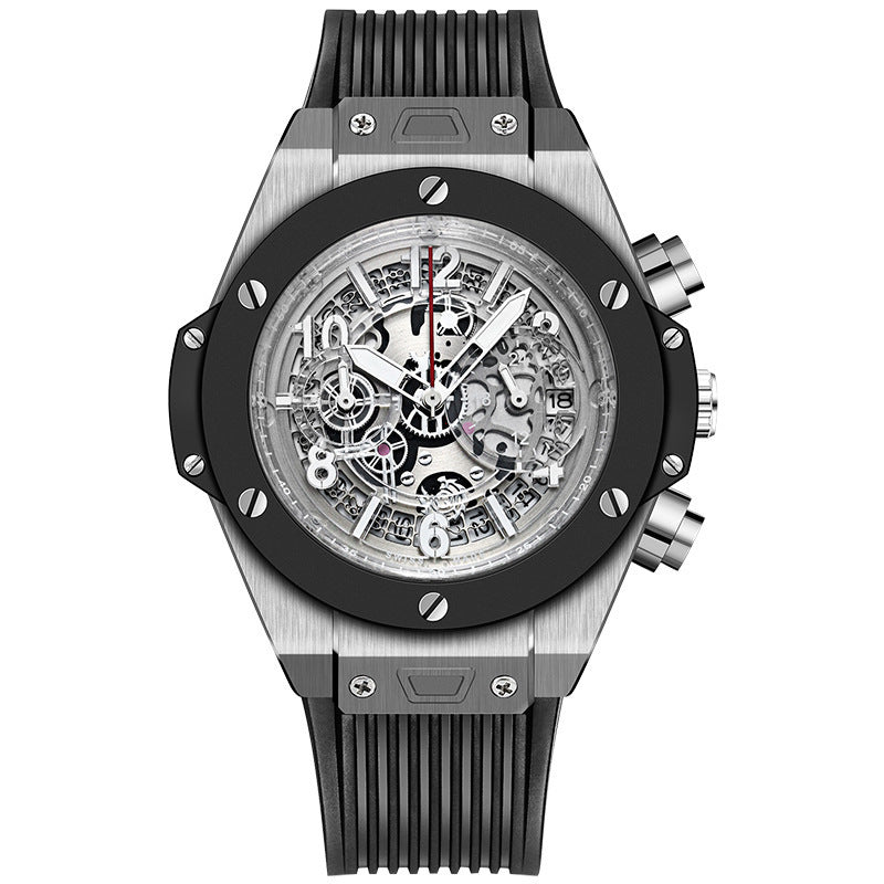 Herenhorloge Sport Siliconen Mode Kalender Quartz Horloge
