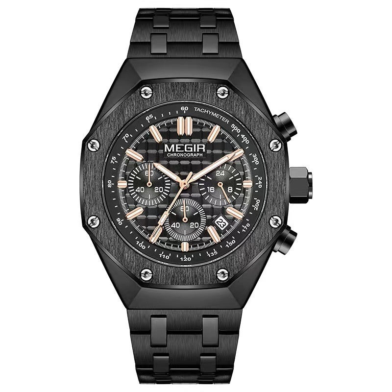 Multifunctioneel waterdicht quartz horloge voor heren 